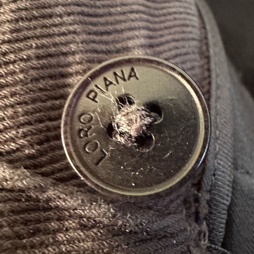 LORO PIANA 46 Made Italy Old Money Luxury Gray Riding Pant Ankle Zips French Fly - Picture 5 of 16